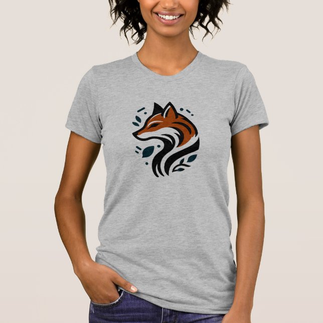 Mystical Fox Women's T-Shirt (Framsida)