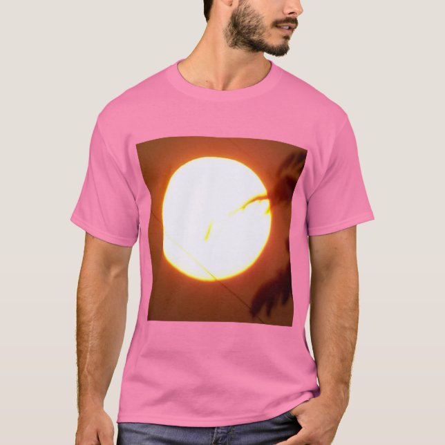 Mystical Full Moon Manar Basic T Shirt (Framsida)