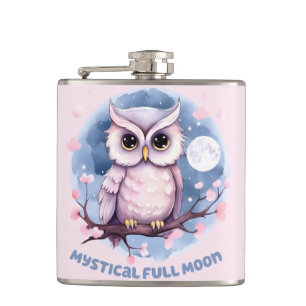 Mystical Full Moon - Pastel Lila Night Himmel - Ug Fickplunta