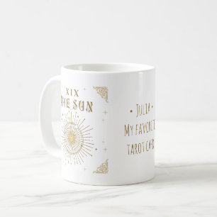 Mystical G Fortune Tarot Sol Halloween Gothic Kaffemugg