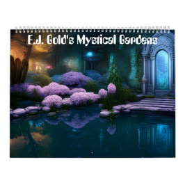 Mystical Gardens av E.J. Guld Kalender