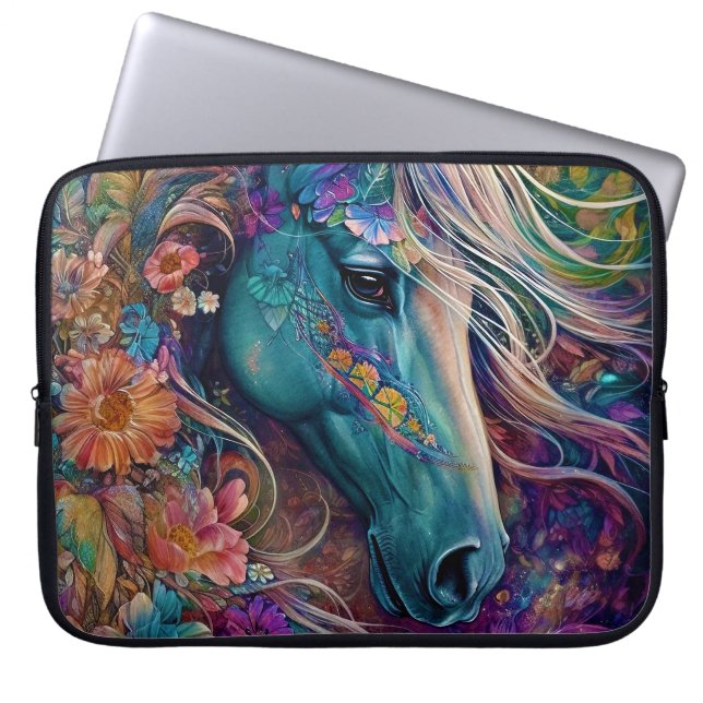 Mystical Horse Laptop Fodral (Framsidan)