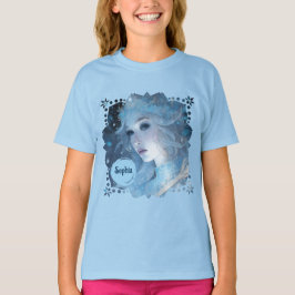 Mystical Ice Queen - Fantasy Winter Goddess Art T Shirt