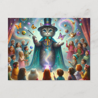 Mystical Kattunge 1 Vykort