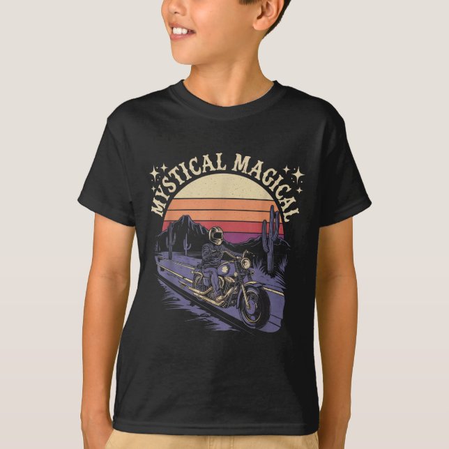 Mystical Magical Retro Aesthetic Space Gift Men Wo T Shirt (Framsida)