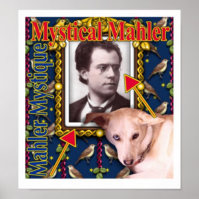 Mystical Mahler Poster (Framsidan)
