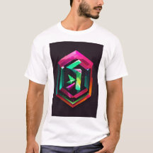 "Mystical Majesty: Geometric Lejon Logotyp with Ho