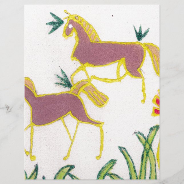 Mystical Majesty: Twin Unicorns in Shimmering Hues (Framsida)