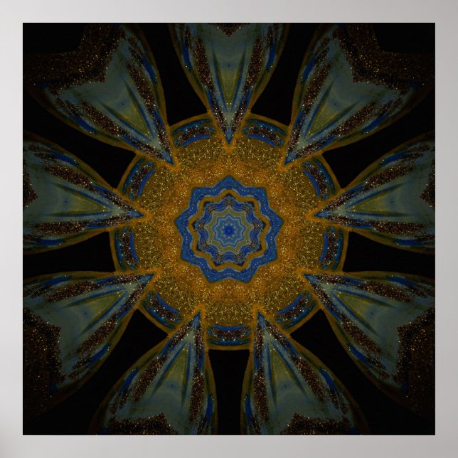 Mystical Mandala Poster (Framsidan)