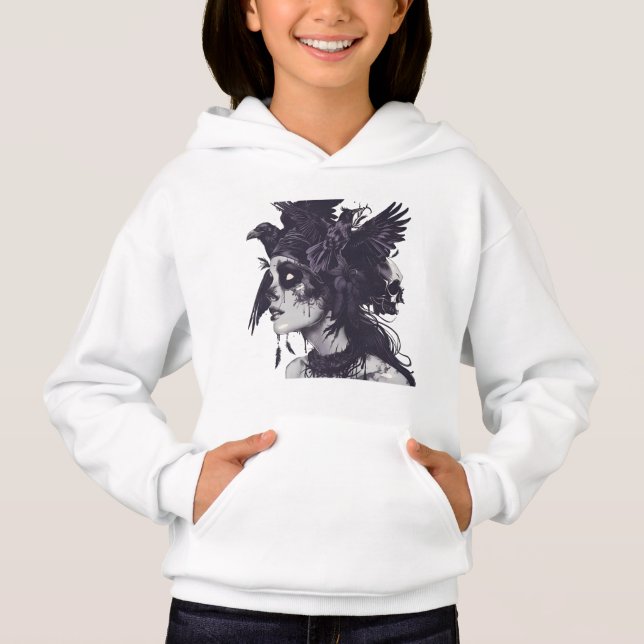 Mystical Merchandise, ledsen spöke T Shirt (Framsida)