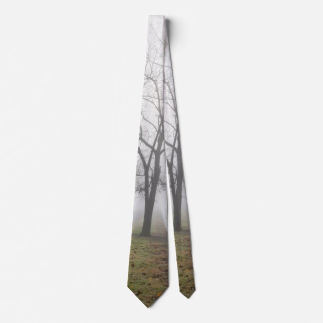 Mystical Misty morse Neck Tie Slips (Framsida)