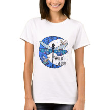 Mystical Moon T-shirt för kvinnor