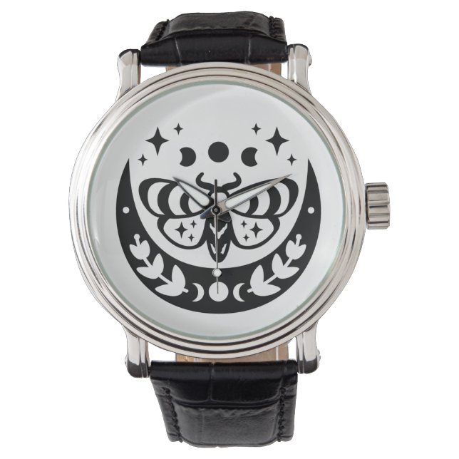 Mystical Moth Armbandsur (Framsida)