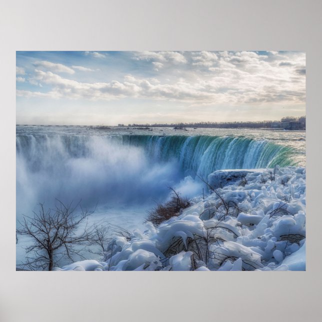 Mystical Niagara Falls Photograph Poster (Framsidan)