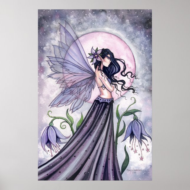 Mystical Night Fairy-affisch av Molly Harrison Poster (Framsidan)