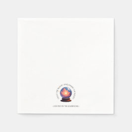 Mystical Orb Halloween Middagslöjor Pappersservett