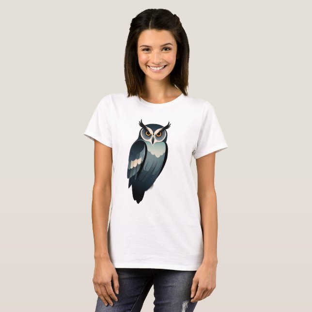 Mystical Owl T-Shirt (Hel framsida)