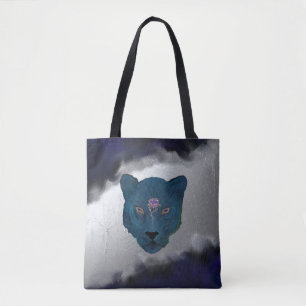 Mystical Panther med Geode Tygkasse