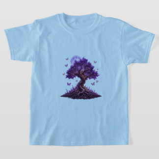 Mystical Purple Moon Tree Sweatshirt T Shirt