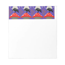 🖤 Mystical Raven Note Pad Anteckningsblock