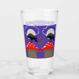 🍺 Mystical Raven Pint Glass Glaskopp