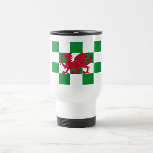 Mystical Red Celtic Dragon Flagga of Wales Resemugg