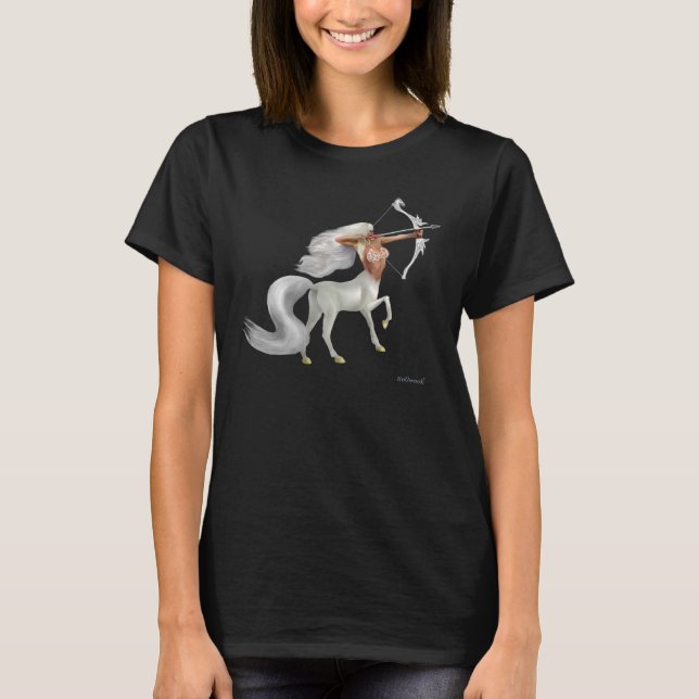 Mystical Sagittarius T Shirt (Framsida)