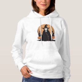 Mystical Salem Black Cat med Pumpkins T Shirt