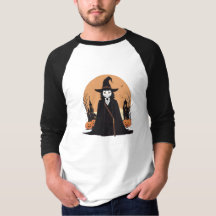 Mystical Salem Black Cat med Pumpkins