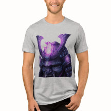 Mystical Samurai Warrior T-Shirt — Purple Arcane F