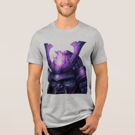 Mystical Samurai Warrior T-Shirt — Purple Arcane F