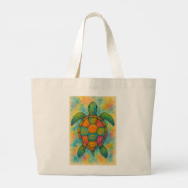 Mystical Sea Turtle Jumbo Tygkasse