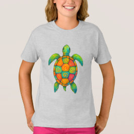 Mystical Sea Turtle T Shirt