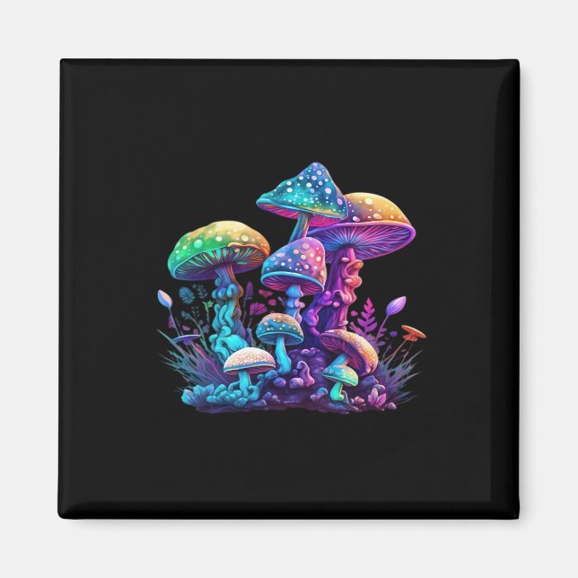Mystical Shroom - Whimsigoth and Witchcore Wonderl Magnet (Framsidan)