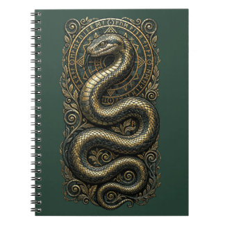 Mystical Snake Anteckningsbok
