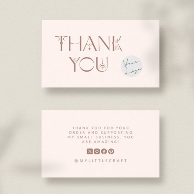  Mystical Tack Small Business Branding Visitkort (Skapare uppladdad)