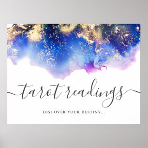 Mystical Tarot Readings Bröllop-tecken Poster