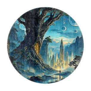Mystical Träd City Dreamscape