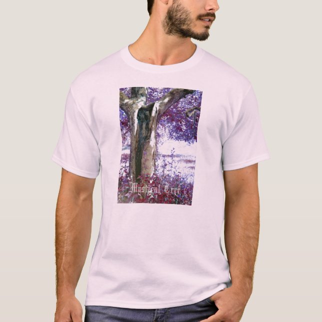 Mystical Träd T Shirt (Framsida)