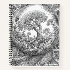 Mystical Tree Magic Sphere Journal