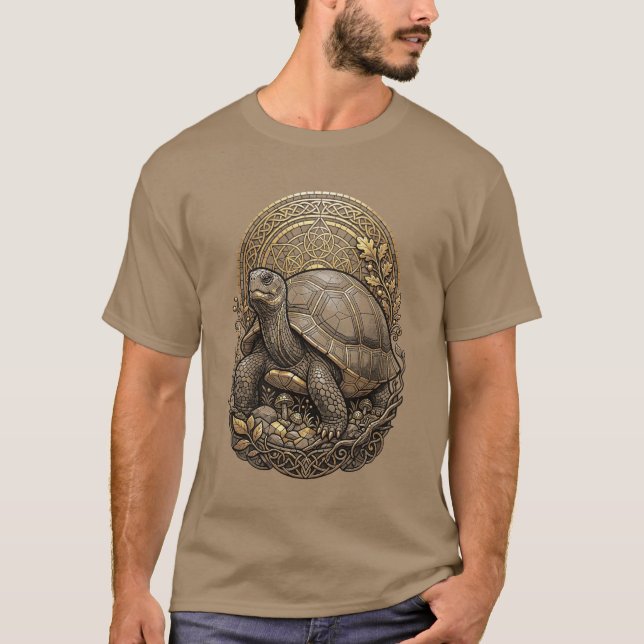 Mystical Turtle T Shirt (Framsida)