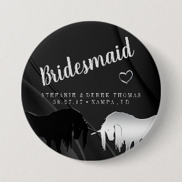 Mystical Unicorn Bröllop (Bridesmaid) Knapp