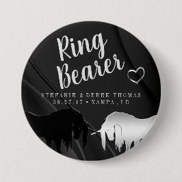 Mystical Unicorn Bröllop (Ring Bearer) Knapp