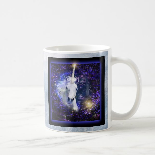 Mystical Unicorn Horse SHAFIRE Coffee Mug Kaffemugg (Höger)