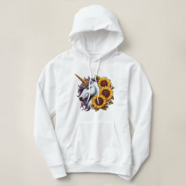 Mystical Unicorn med solblommor T Shirt