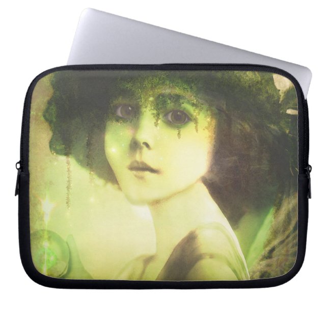 Mystical Willow Träd Fairy Fantasy Art Laptop Fodral (Framsidan)