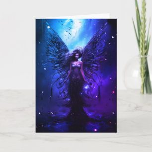 Mystical Winged Goddess hälsningskort! Tack Kort