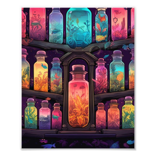 Mystical Witch Hut Poster (Framsidan)