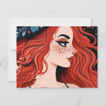 Mystical Witchy Collection Postcard - vykort