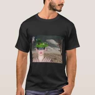 Mystical Woman in Desert Nature T Shirt